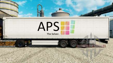 Скин APS на полуприцепы для Euro Truck Simulator 2