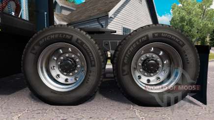 Новые колёсные диски и покрышки для American Truck Simulator