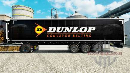 Скин Dunlop на полуприцепы для Euro Truck Simulator 2