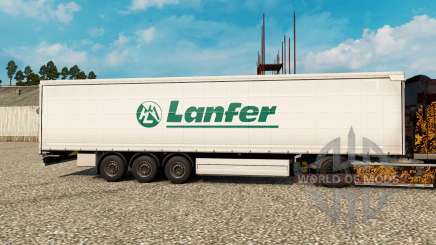 Скин Lanfer Logistics на полуприцепы для Euro Truck Simulator 2