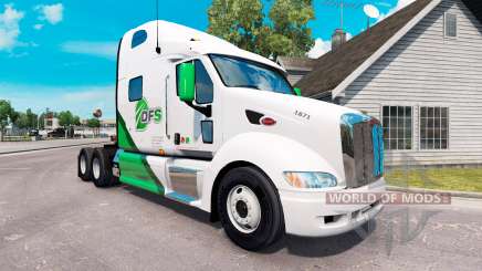 Скин DFS на тягач Peterbilt 387 для American Truck Simulator