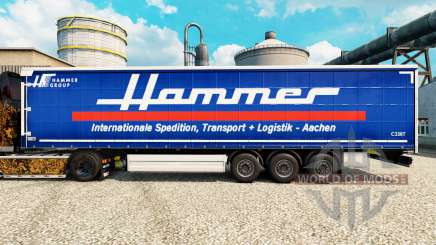 Скин Hammer Group на полуприцепы для Euro Truck Simulator 2