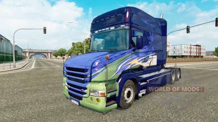 Скин на тягач Scania T для Euro Truck Simulator 2