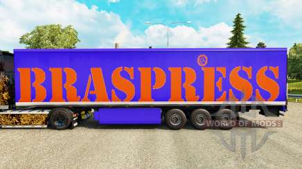 Скин Braspress на полуприцепы для Euro Truck Simulator 2