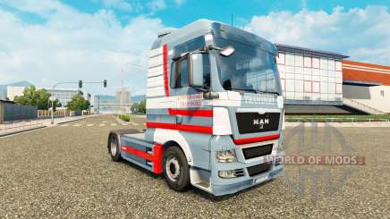 Скин A.Ebner на тягач MAN для Euro Truck Simulator 2