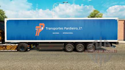 Скин Transportes Pardieiro Lda на полуприцепы для Euro Truck Simulator 2