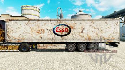 Скин Esso на полуприцепы для Euro Truck Simulator 2