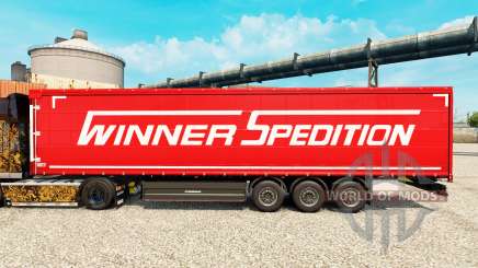 Скин Winner Spedition на полуприцепы для Euro Truck Simulator 2