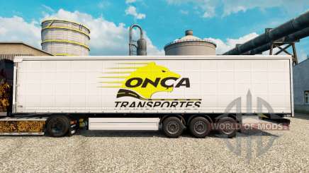 Скин Onca Transportes на полуприцепы для Euro Truck Simulator 2