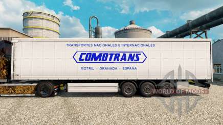 Скин ComoTrans на полуприцепы для Euro Truck Simulator 2