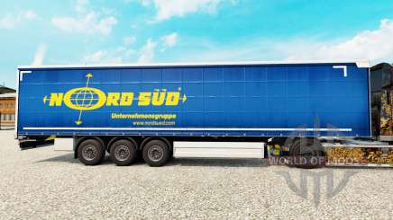 Скин NordSued на шторный полуприцеп для Euro Truck Simulator 2
