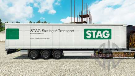 Скин Stag Staubgut Transport на полуприцепы для Euro Truck Simulator 2