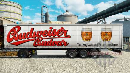 Скин Budweiser на полуприцепы для Euro Truck Simulator 2