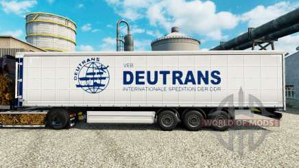 Скин Deutrans на полуприцепы для Euro Truck Simulator 2