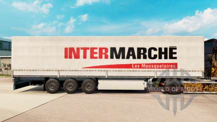 Скин Intermarche на полуприцепы для Euro Truck Simulator 2