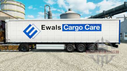 Скин Ewals Cargo Care на полуприцепы для Euro Truck Simulator 2