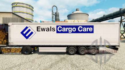 Скин Ewals Cargo Care на полуприцепы для Euro Truck Simulator 2