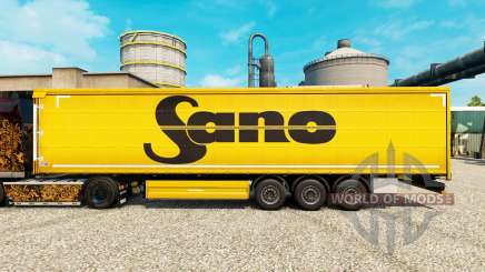 Скин Sano на полуприцепы для Euro Truck Simulator 2