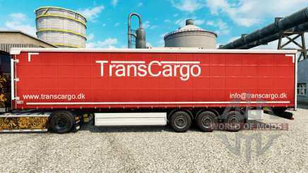 Скин TransCargo на полуприцепы для Euro Truck Simulator 2