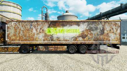 Скин Soylent Green на полуприцепы для Euro Truck Simulator 2