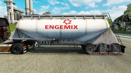 Скин Engemix на цементный полуприцеп для Euro Truck Simulator 2