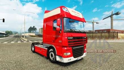 Скин Peter Appel на тягач DAF для Euro Truck Simulator 2