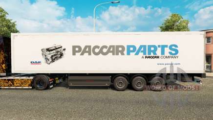 Скин Paccar Parts на полуприцепы для Euro Truck Simulator 2