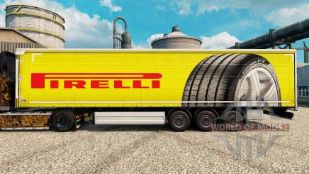 Скин Pirelli на полуприцепы для Euro Truck Simulator 2