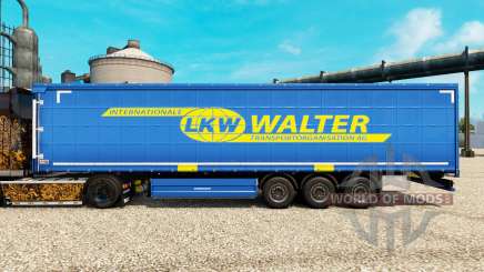 Скин LKW WALTER на полуприцепы для Euro Truck Simulator 2