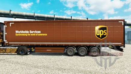 Скин United Parcel Service Inc. на полуприцепы для Euro Truck Simulator 2