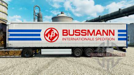 Скин Bussmann на полуприцепы для Euro Truck Simulator 2