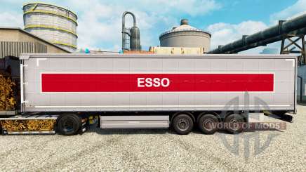 Скин Esso на полуприцепы для Euro Truck Simulator 2