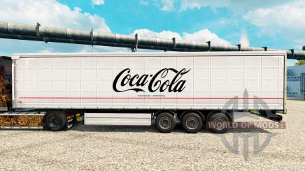 Скин Coca-Cola на полуприцепы для Euro Truck Simulator 2