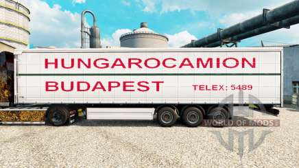 Скин Hungarocamion Budapest на полуприцепы для Euro Truck Simulator 2