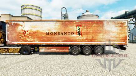 Скин Monsanto на полуприцепы для Euro Truck Simulator 2