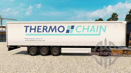 Скин Thermo Chain на шторный полуприцеп для Euro Truck Simulator 2