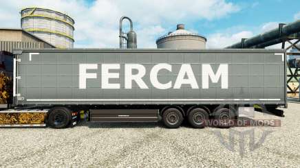 Скин Fercam на полуприцепы для Euro Truck Simulator 2