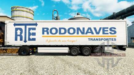 Скин RTE Rodonaves Transportes на полуприцепы для Euro Truck Simulator 2