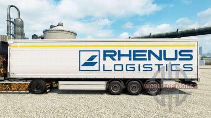 Скин Rhenus Logistics на полуприцепы для Euro Truck Simulator 2