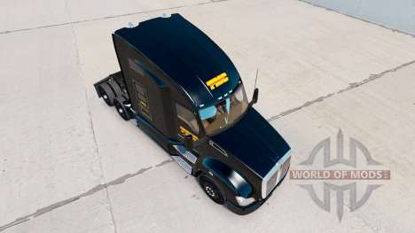 Скин TMC на тягач Kenworth T680 для American Truck Simulator
