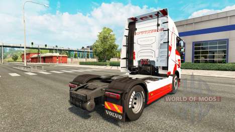Скин Wolfsburg на тягач Volvo для Euro Truck Simulator 2
