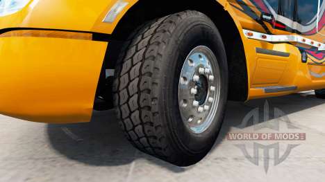 Новые колёсные диски и покрышки v1.2.1 для American Truck Simulator
