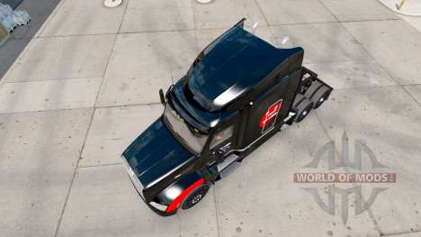 Скин ITW Games на тягач Peterbilt 579 для American Truck Simulator