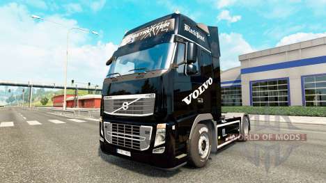Скин Black Pearl на тягач Volvo для Euro Truck Simulator 2