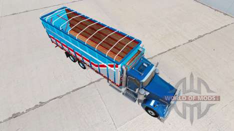 Кузов фургонного типа для Kenworth W900 для American Truck Simulator