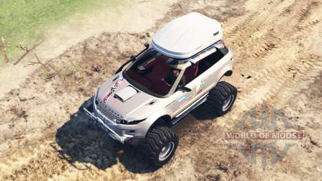 Range Rover Evoque LRX lifted для Spin Tires