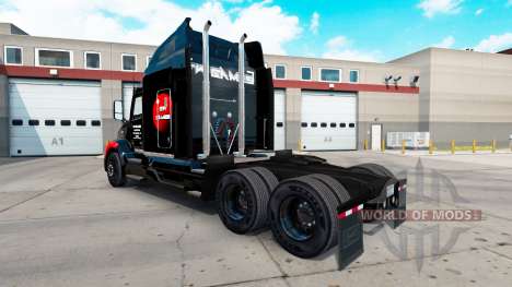 Скин ITW Games на тягач Peterbilt 579 для American Truck Simulator