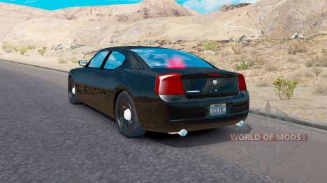 Dodge Charger Police для трафика для American Truck Simulator