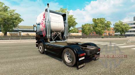 Скин King of The Road на тягач Scania для Euro Truck Simulator 2