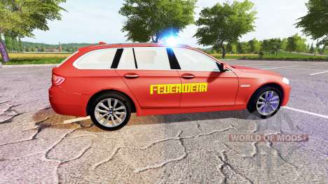 BMW 530d Touring (F11) Feuerwehr для Farming Simulator 2017